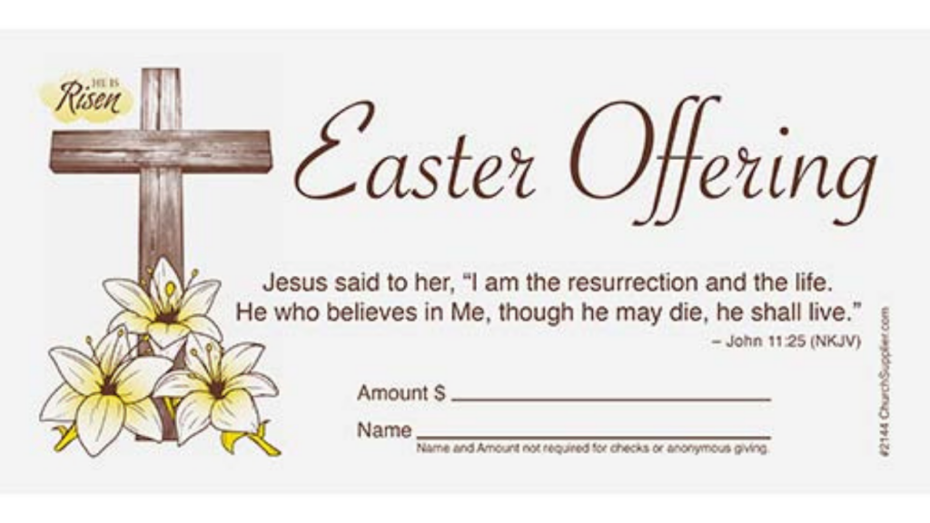 Church Offering Envelopes vs. Digital Giving: Which Works Best for Easter