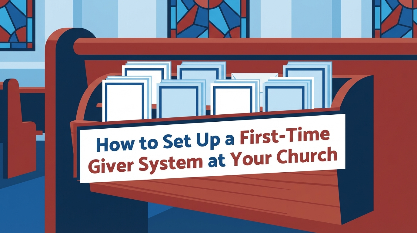 Church First Timer Pack Sample How to Set Up a First-Time Giver System at Your Church Using Offering ...