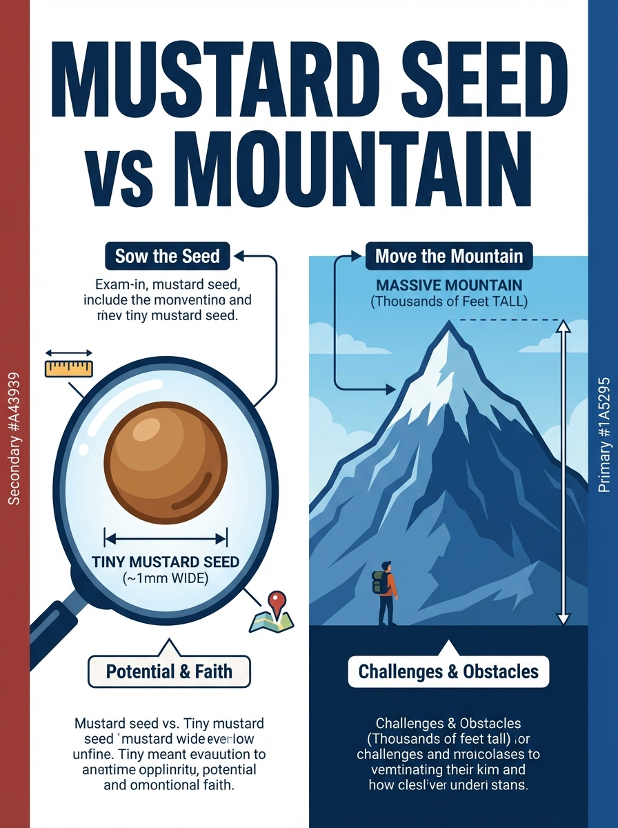 Mustard Seed vs Mountain Comparison